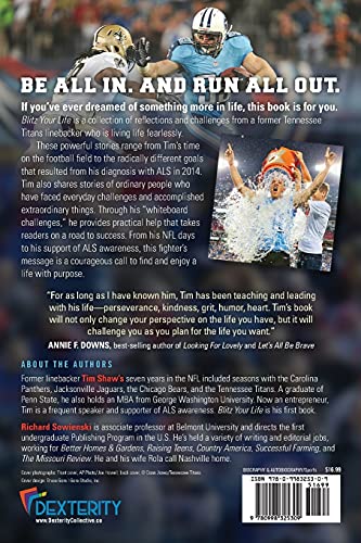 Blitz Your Life: Stories from an NFL and ALS Warrior,Used