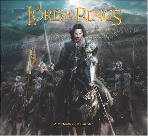 The Lord of the Rings 2006 Calendar,Used