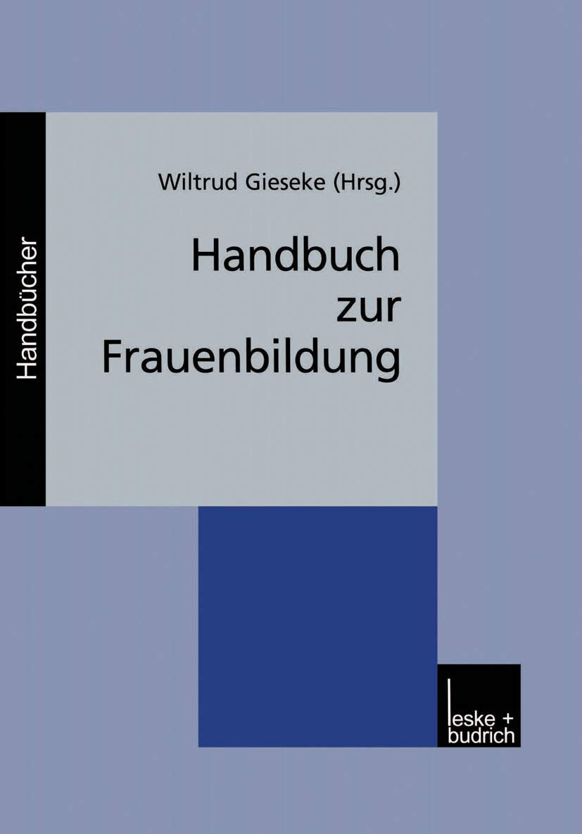 Handbuch zur Frauenbildung (German Edition),Used
