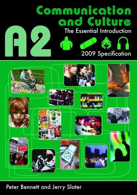 A2 Communication And Culture: The Essential Introduction (Essentials),Used