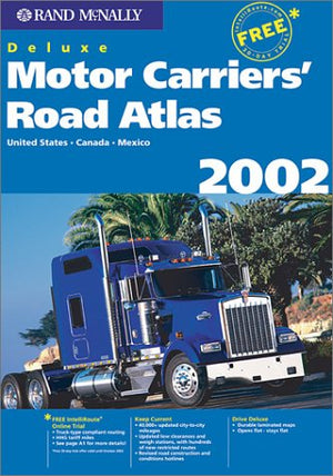 Rand McNally Deluxe Motor Carriers' Road Atlas 2002: United States, Canada, Mexico (Rand Mcnally Motor Carriers' Road Atlas. Del,Used