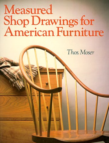 Measured Shop Drawings For American Furniture,Used