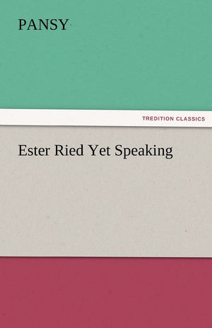 Ester Ried Yet Speaking,Used