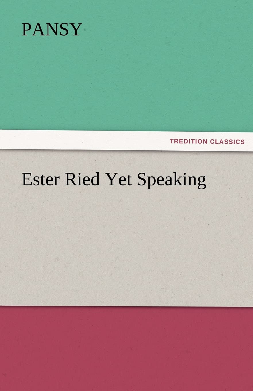 Ester Ried Yet Speaking,Used