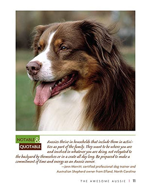 Australian Shepherd Dog (Companionhouse Books) Aussie Origins, Care, Housetraining, Health Concerns, Bad Behavior Solutions, Ac