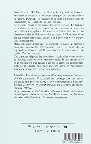La construction de la mmoire: Le lignage et la saintet dans l'oasis d'El Ksar,Used