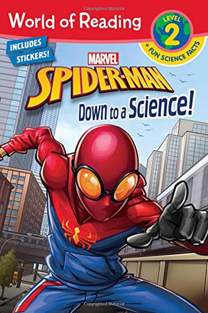 World Of Reading Spiderman Down To A Science! (Level 2 Reader Plus Fun Science Facts)