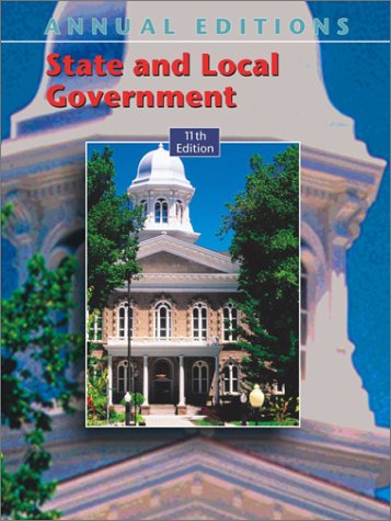 Annual Editions: State and Local Government 03/04,Used