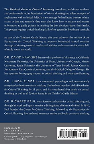 The Thinker's Guide to Clinical Reasoning (Thinker's Guide Library),Used