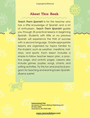 Teach Them Spanish! Grade 5,Used