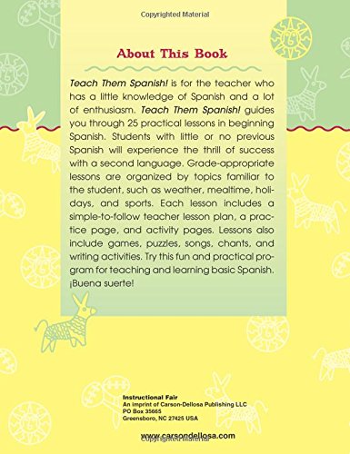 Teach Them Spanish! Grade 5,Used