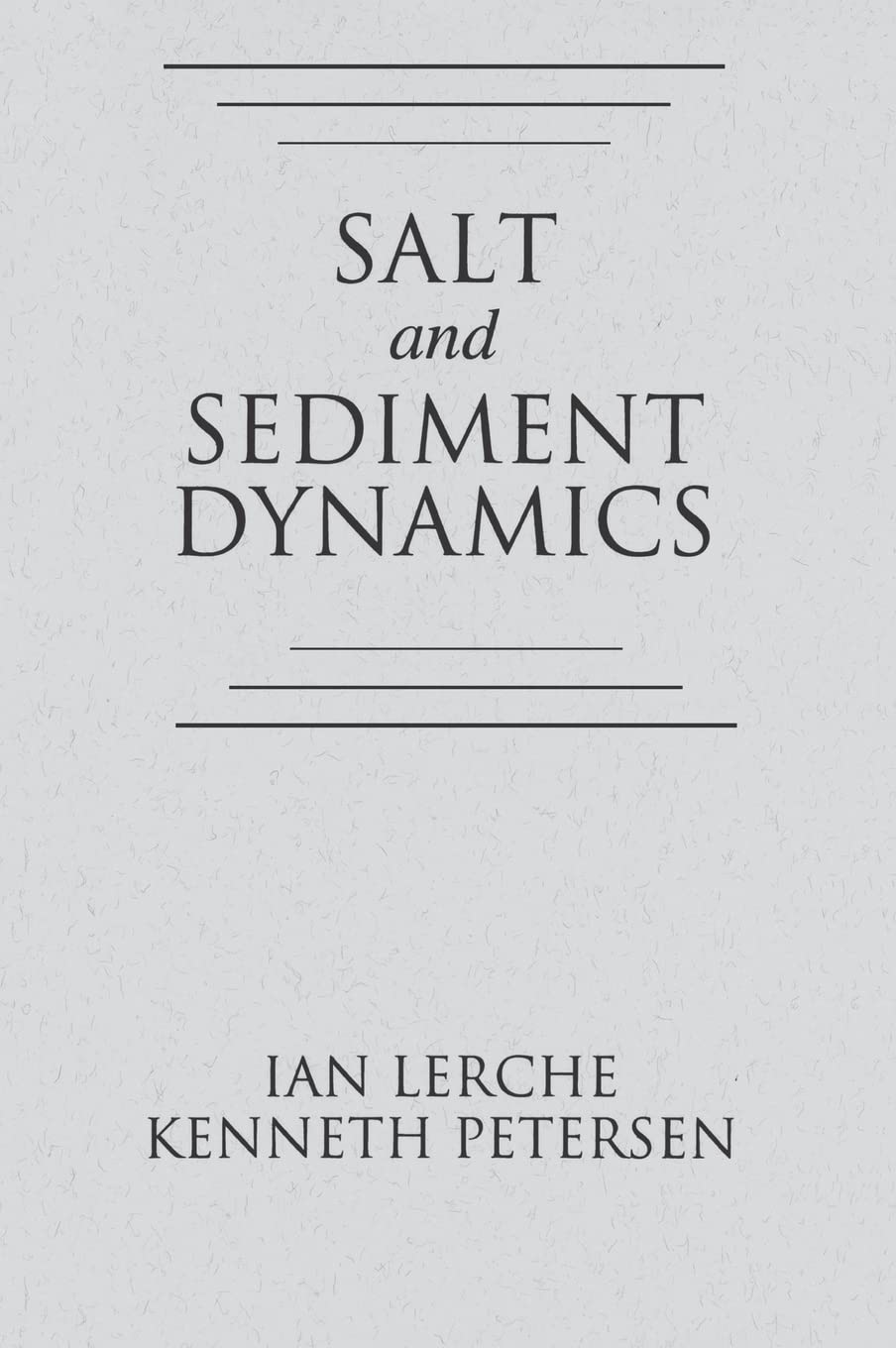 Salt and Sediment Dynamics,Used