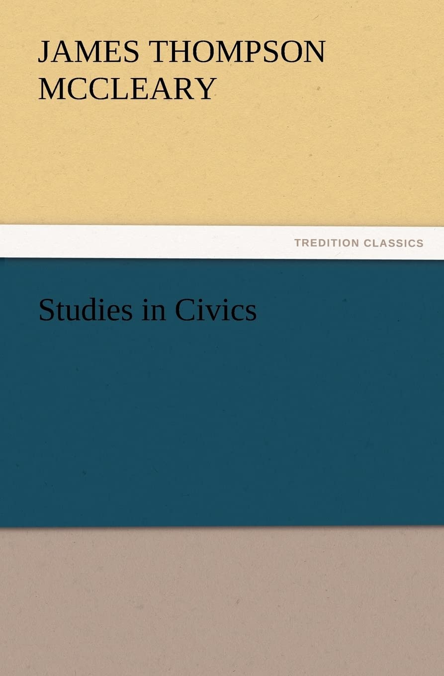 Studies in Civics,Used