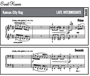 Kansas City Rag: Sheet,Used