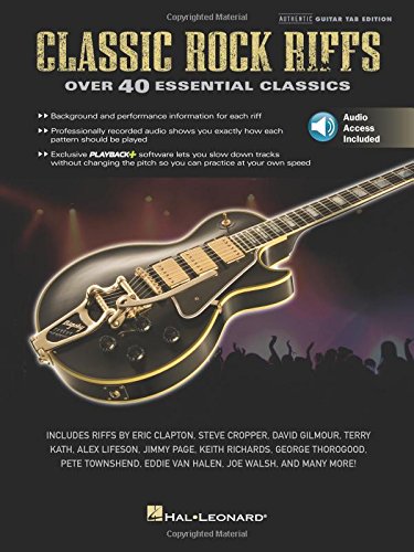 Classic Rock Riffs: Over 40 Essential Classics,Used