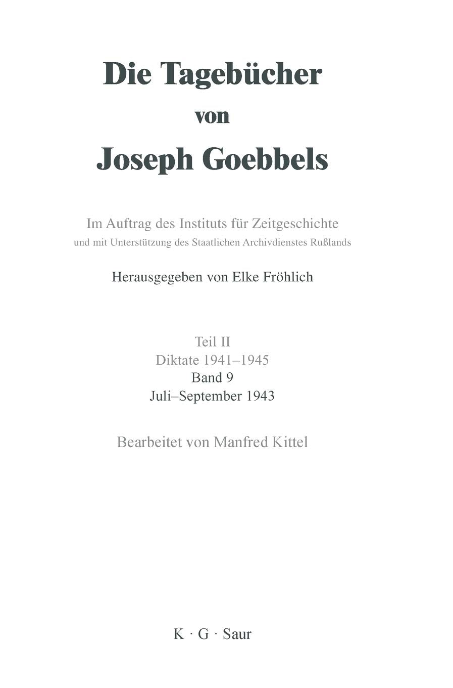Juli  September 1943 (German Edition),Used