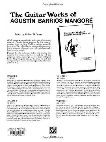Guitar Works Of Agustn Barrios Mangor, Vol 3