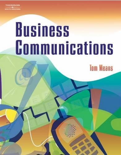 Business Communications,Used