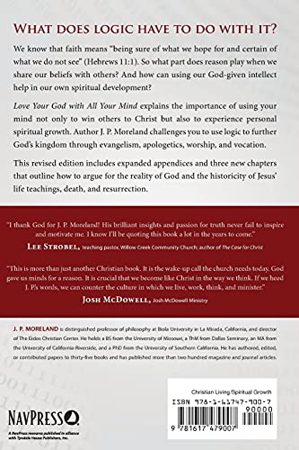 Love Your God With All Your Mind: The Role Of Reason In The Life Of The Soul