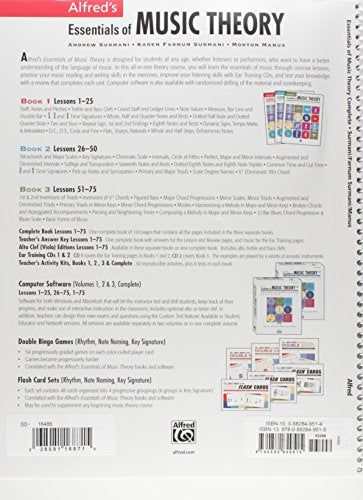 Alfred's Essentials of Music Theory: Complete, Book & 2 CDs,New