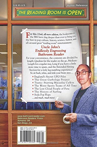 Uncle John's Endlessly Engrossing Bathroom Reader (Uncle John's Bathroom Reader Annual),New