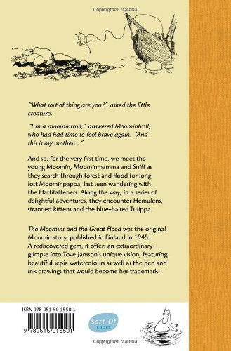 The Moomins and the Great Flood by Jansson, Tove (2012) Hardcover,Used