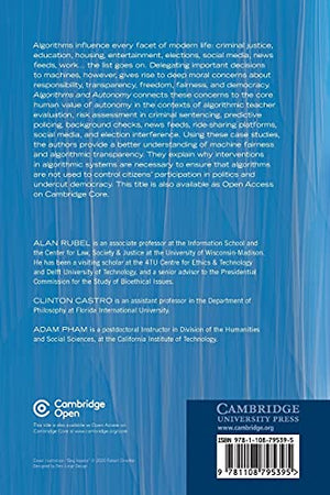 Algorithms and Autonomy,Used