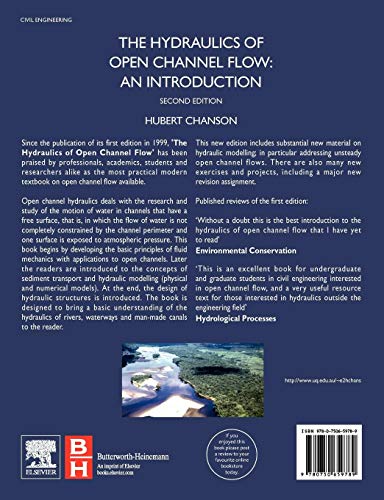 Hydraulics of Open Channel Flow: An Introduction  Basic Principles, Sediment Motion, Hydraulic Modeling, Design of Hydraulic St,Used