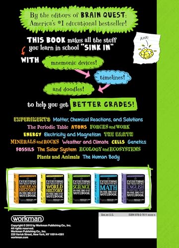 Everything You Need To Ace Science In One Big Fat Notebook: The Complete Middle School Study Guide (Big Fat Notebooks)