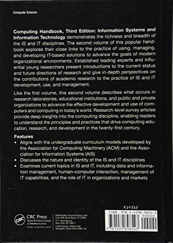 Computing Handbook: Information Systems and Information Technology,Used