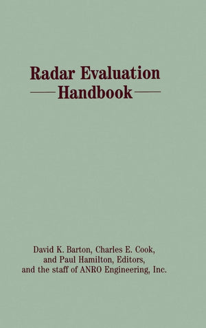 (Ipf)Radar Evaluation Handbook (Artech House Radar Library (Hardcover)),Used