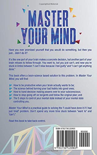 Master Your Mind: How to Control Your Mental State Instead of Your Mental State Controlling You,Used