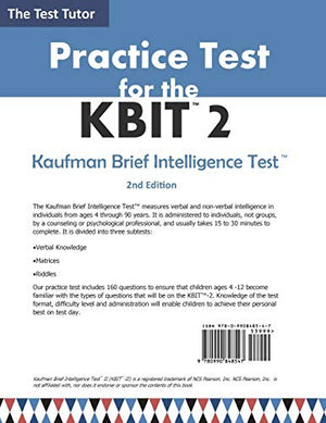 Practice Test For The Kbit 2-new