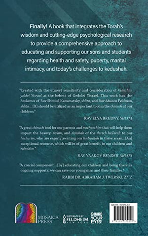 From Boys To Men: Guiding Our Sons And Students In The Ways Of Kedushah