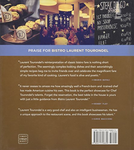 Bistro Laurent Tourondel: New American Bistro Cooking,Used