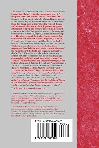 The Early English Dissenters (Dissent and Nonconformity),Used