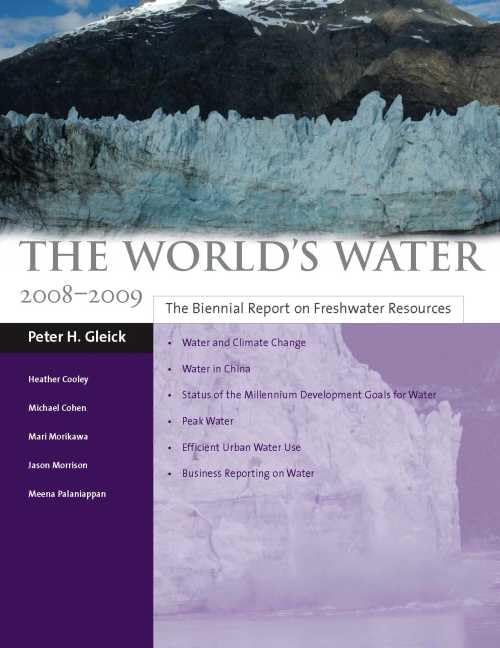 The World's Water 20082009: The Biennial Report on Freshwater Resources,Used
