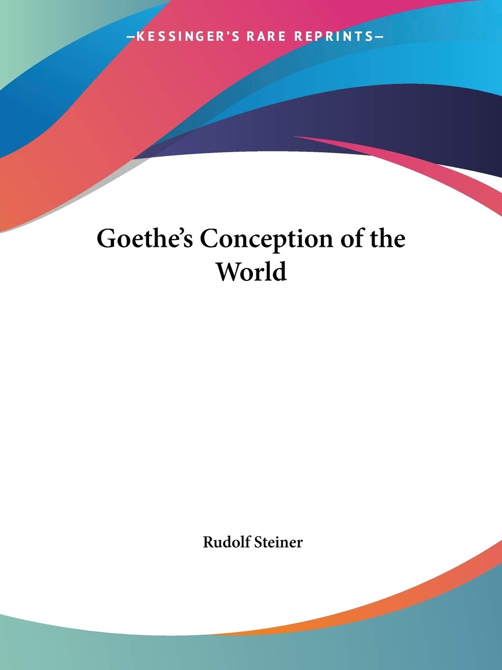 Goethe's Conception of the World,Used