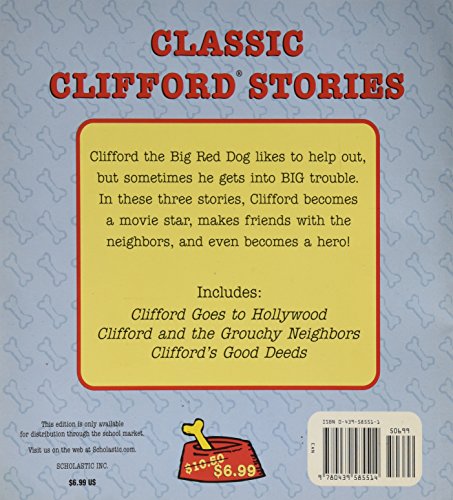 Classic Clifford Stories (Clifford: The Big Red Dog),Used