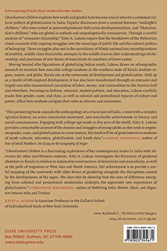 Liberalization'S Children: Gender, Youth, And Consumer Citizenship In Globalizing India,Used