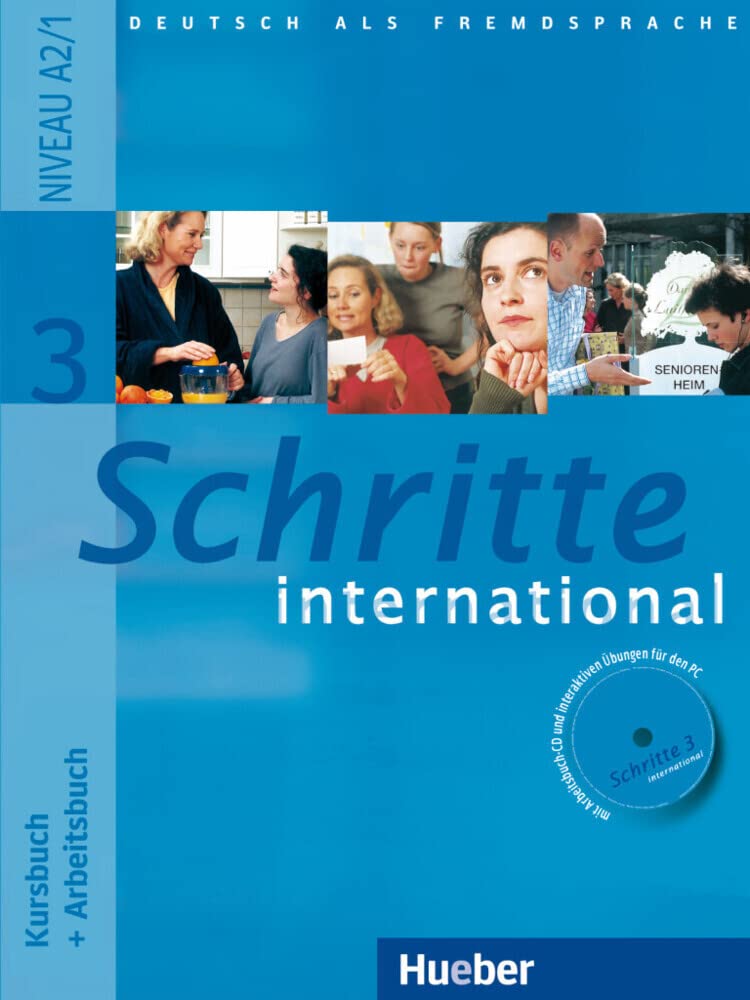 Schritte International: Kursbuch und Arbeitsbuch 3 mit CD zum Arbeitsbuch,Used