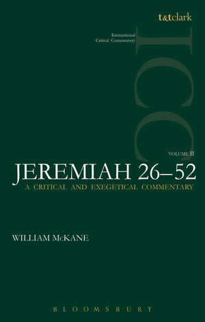 Jeremiah (ICC): Volume 2: 2652 (International Critical Commentary),Used