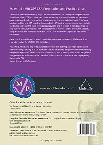 Essential NMRCGP CSA Preparation and Practice Cases (MasterPass),Used