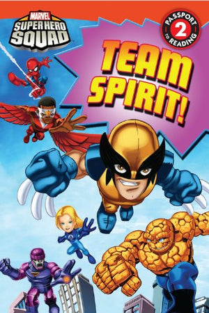 Super Hero Squad: Team Spirit! (Passport To Reading Level 2),New
