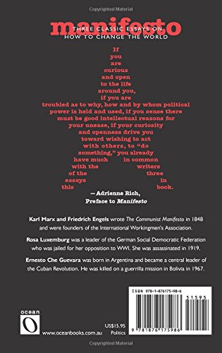 Manifesto: Three Classic Essays On How To Change The World