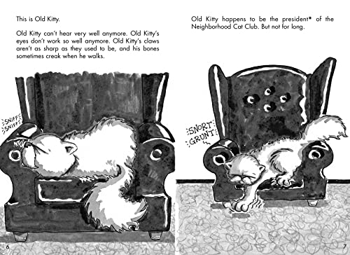 Bad Kitty for President (paperback blackandwhite edition),Used