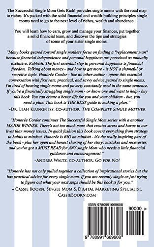 The Successful Single Mom Gets Rich!: Take Control of Your Finances and Your Future,Used