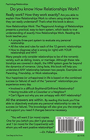 How Relationships Work: Introducing the Playground Analogy of Relationships,Used