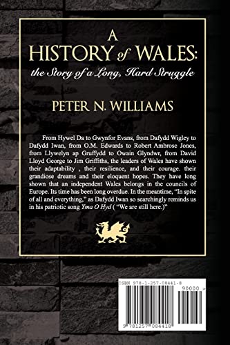 A History of Wales: the Story of a Long, Hard Struggle,Used