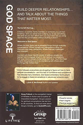 God Space: Where Spiritual Conversations Happen Naturally,Used